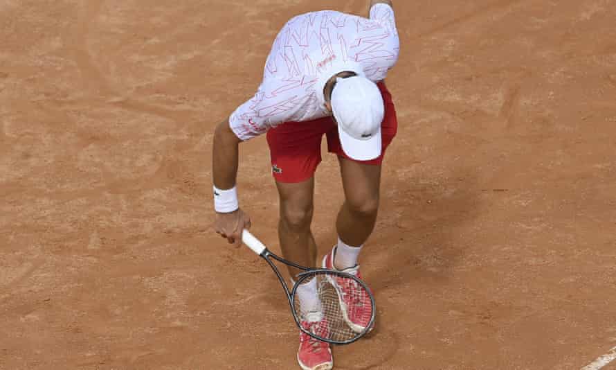'That’s just me' Novak Djokovic loses temper again on court at Italian