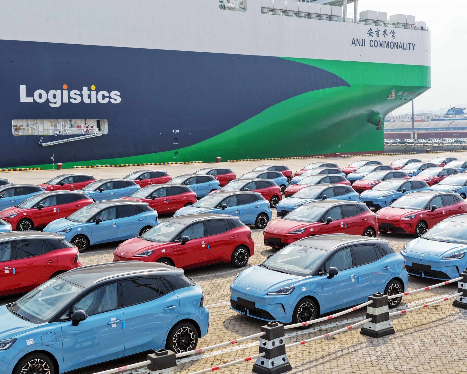 Photo: Theguardian UK Automotive Sector Faces EU Tariff Pressure Over Chinese Vehicles