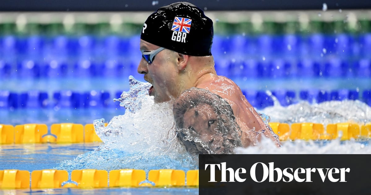 Adam Peaty liberated and confident of breaking his own world record at Tokyo