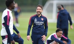Arsenal set-piece coach Nicolas Jover