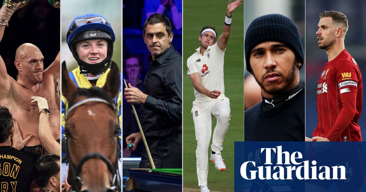 Spoty: Lewis Hamilton in pole position with Doyle only woman on shortlist