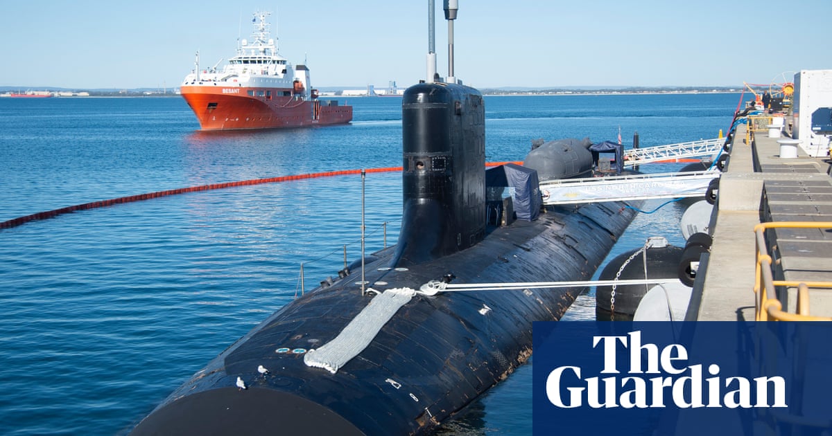 UK defence review says Aukus is on schedule but fears remain over possible capability gap for Australia