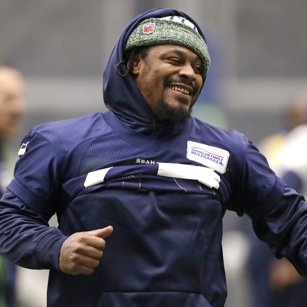 Beast Mode Is Back But Can Marshawn Lynch S Shock Comeback Save Seattle Nfl The Guardian Beast Mode Is Back But Can Marshawn Lynch S Shock Comeback Save Seattle Nfl The Guardian