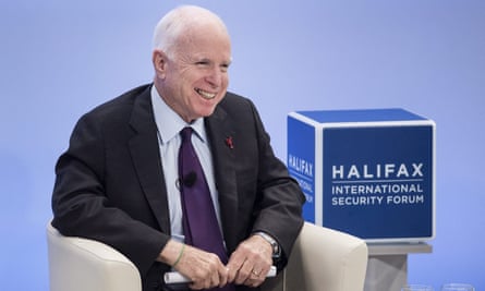 John McCain at the Halifax International Security Forum in Canada last November.