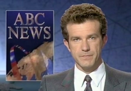 Former ABC news presenter Richard Morecroft.