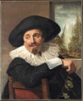 Portraint of Isaac Abrahamsz by Frans Hals.