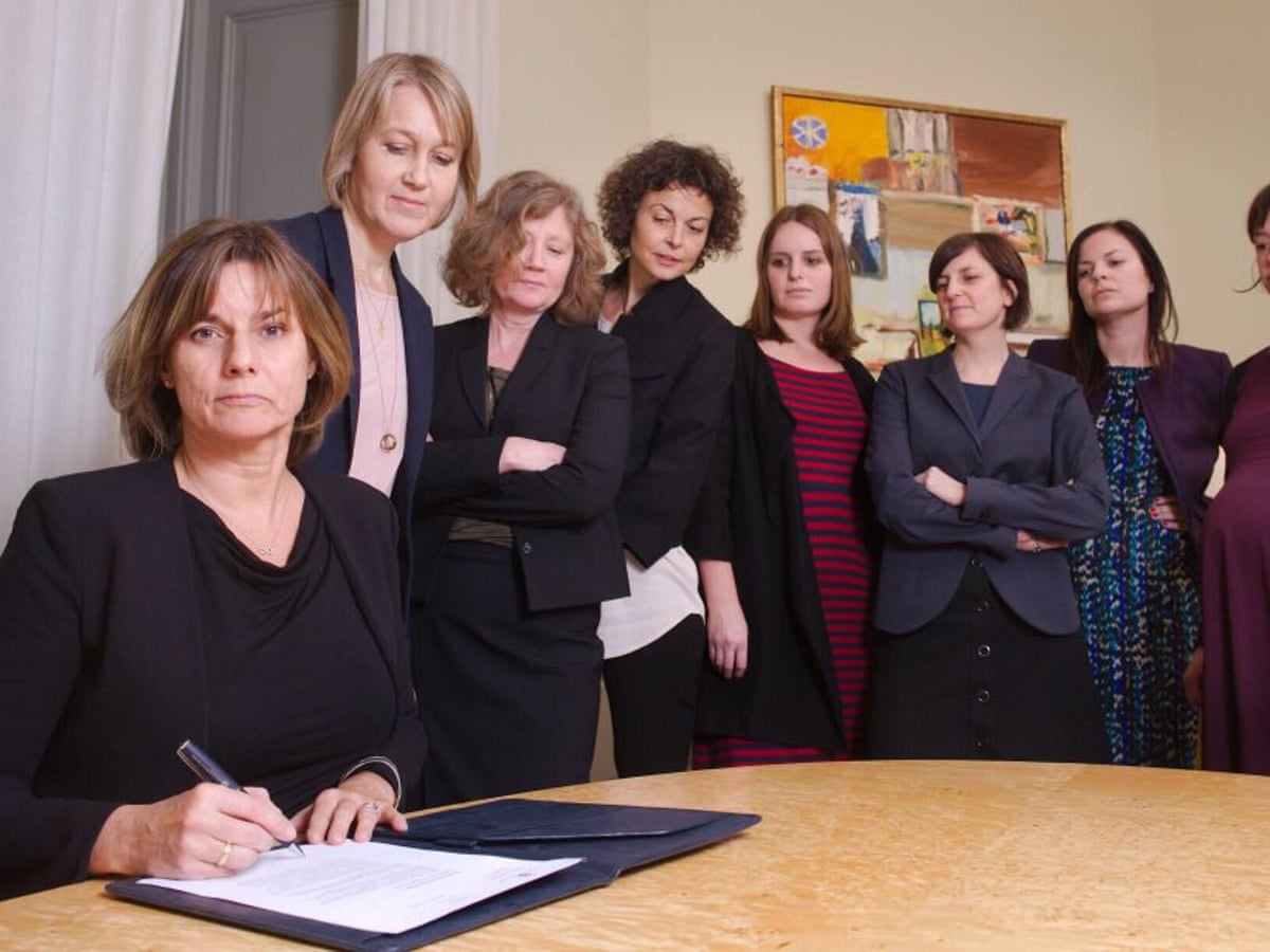 Is The Swedish Deputy Pm Trolling Trump With This All Female Photo Environment The Guardian