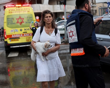 Iran targets Israel with new missile attacks, killing five and injuring dozens - latest updates