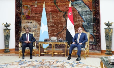 Somalian and Egyptian presidents