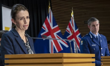 New Zealand prime minister Jacinda Ardern and police commissioner Andrew Coster discuss the Auckland stabbing case.