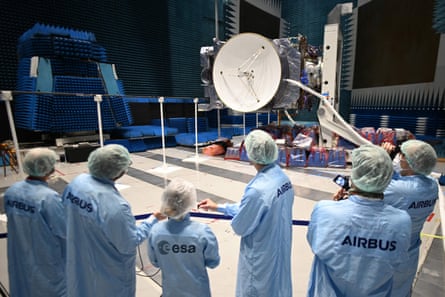 Juice at an Esa facility, Toulouse, south-western France, April last year.