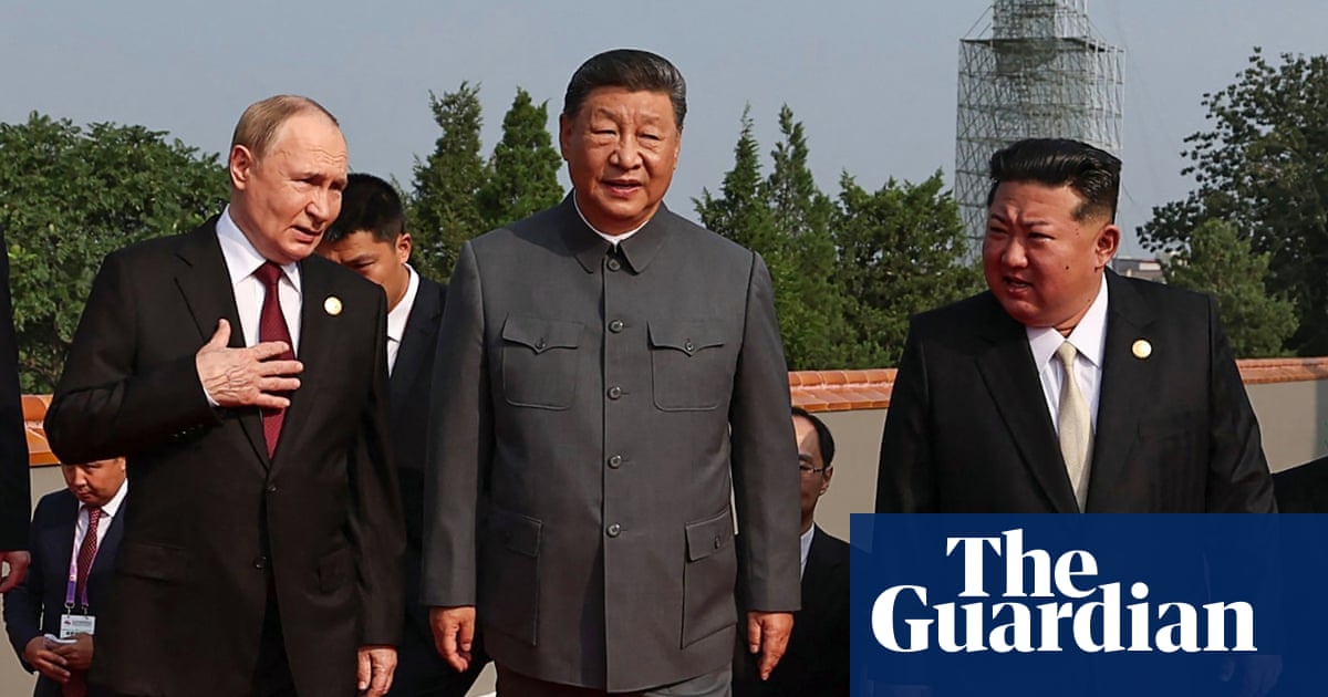 Xi, Putin and Kim: behind the choreographed image that could symbolise a shift in the global balance of power