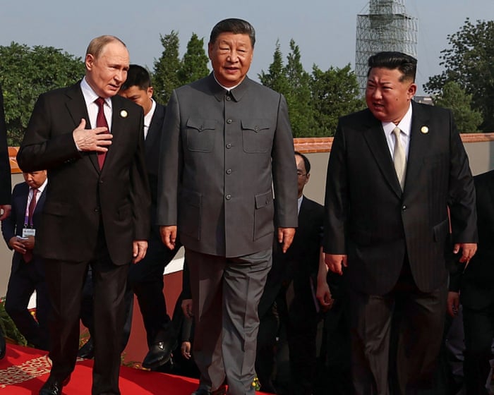 Xi, Putin and Kim: behind the choreographed image that could symbolise a shift in the global balance of power