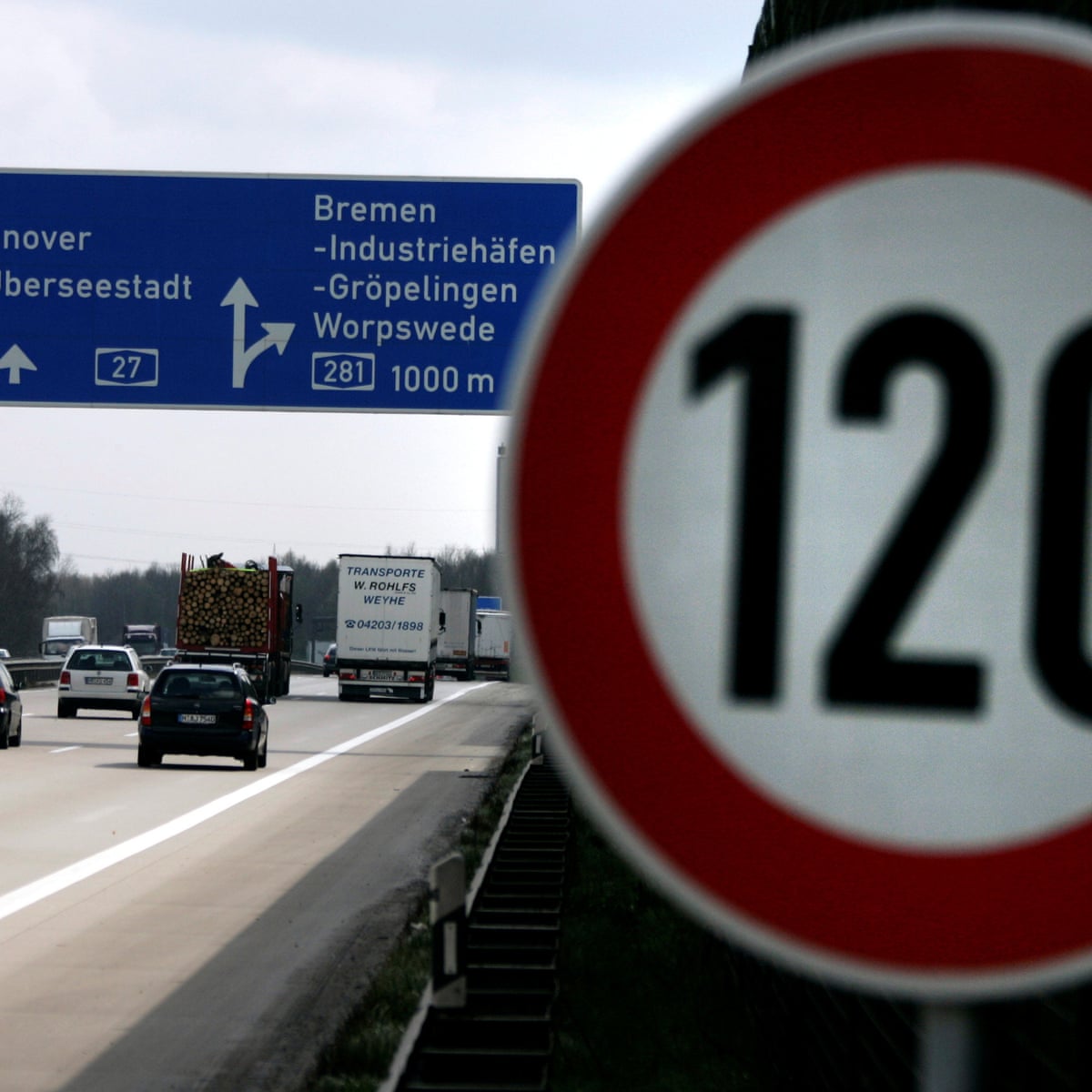 Climate Change Threat To Germans Need For Speed On Autobahn Germany The Guardian