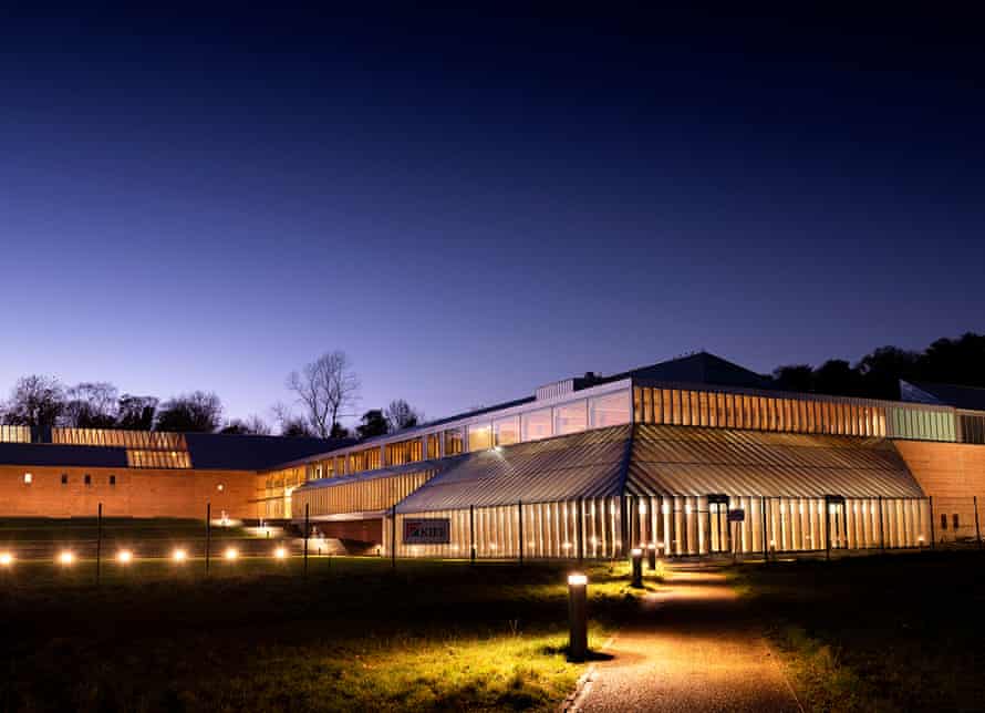 The Burrell Collection exterior image at night