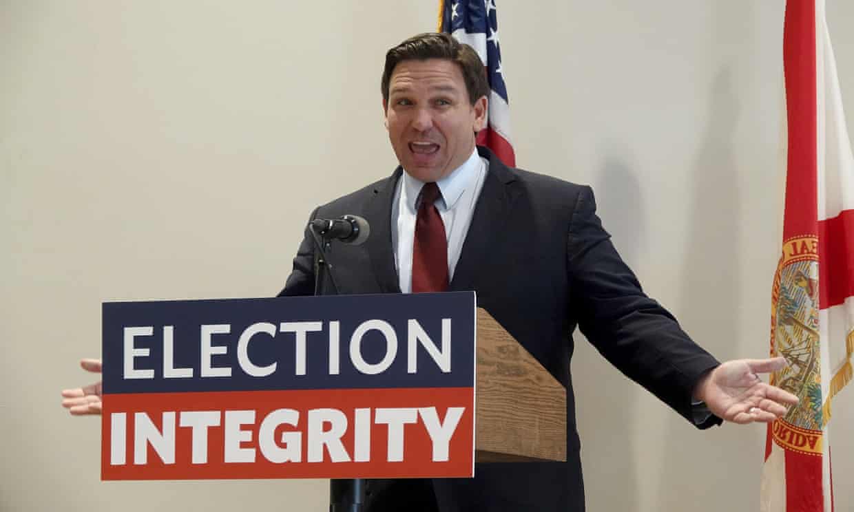 Florida Governor DeSantis given power to gerrymander state’s electoral maps (theguardian.com)