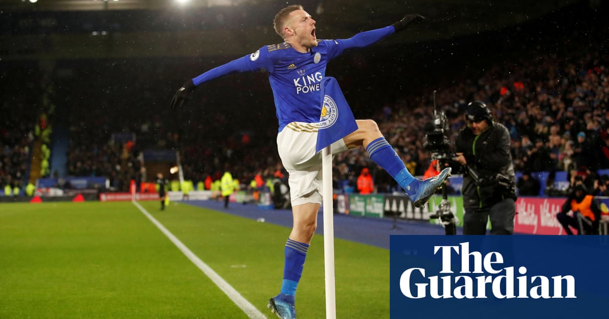 Vardy and Barnes put Villa to sword as Leicester end winless run in style