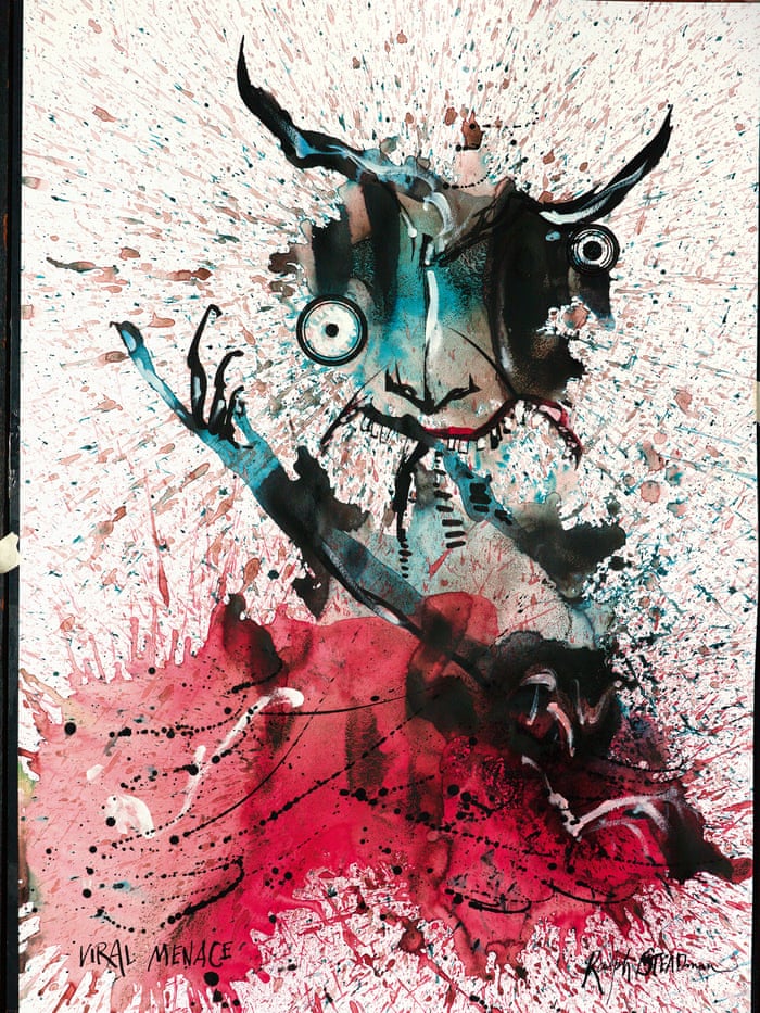 Ralph Steadman: 'We're really living in a hell of a year ...