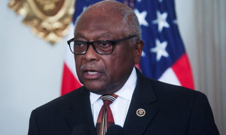 Democratic U.S. Rep. James Clyburn of South Carolina speaks during a signing ceremony in Washington in August.
