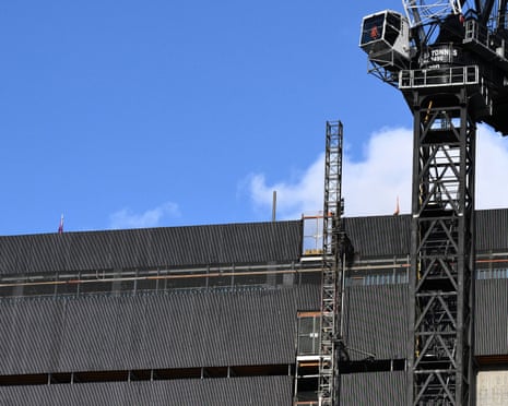 A datacentre being expanded in Brisbane