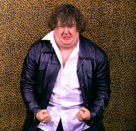 Off the leash … Johnny Vegas in his Tonic days.