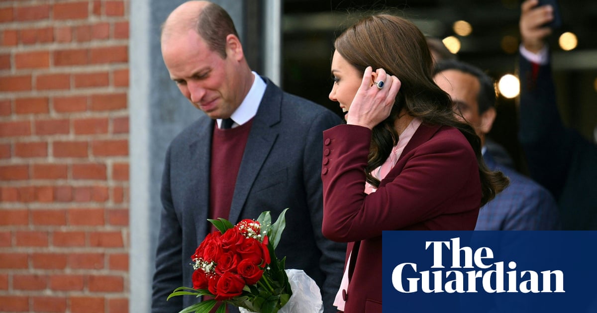 William and Kate seek to end US trip on positive note after turbulent week - The Guardian