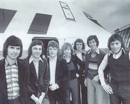 The Miami Showband at Dublin Airport.