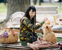 Grace Chow in Dog Park.