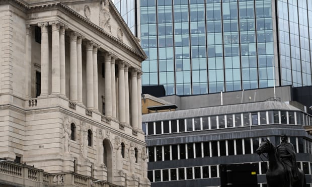 The Bank of England in London