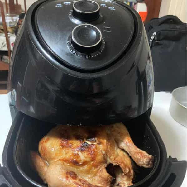 “Nothing I have ever tried cooks a better roast chicken”: Claire G. Coleman’s air ‘fryer’.