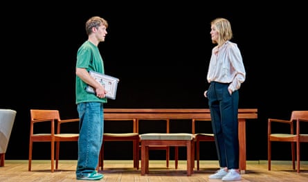 Jasper Talbot with Rosamund Pike in Inter Alia.