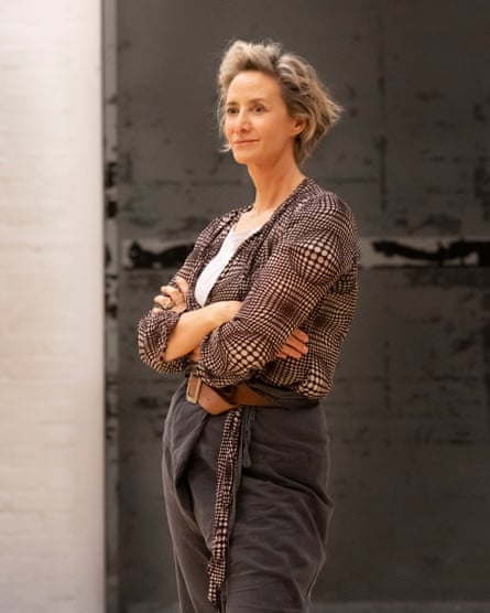 Janet McTeer in rehearsals for Phaedra at the National.