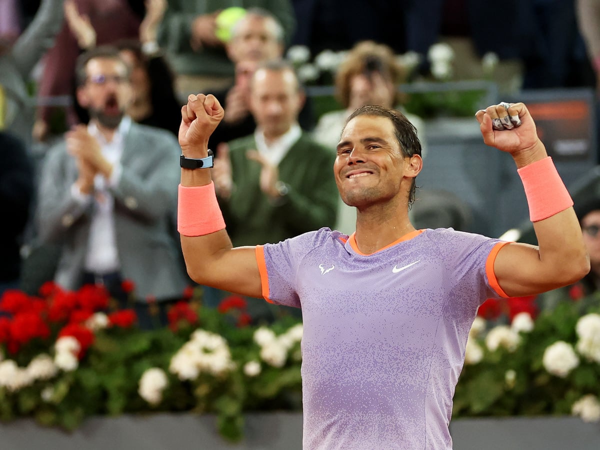 Rafael Nadal delivers a timely reminder of his calibre to delight home crowd | Tennis | The Guardian