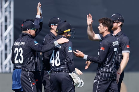New Zealand celebrate