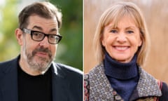 Richard Osman and Kate Mosse.