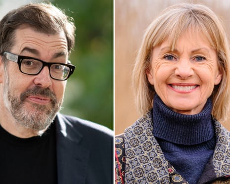 Richard Osman and Kate Mosse.