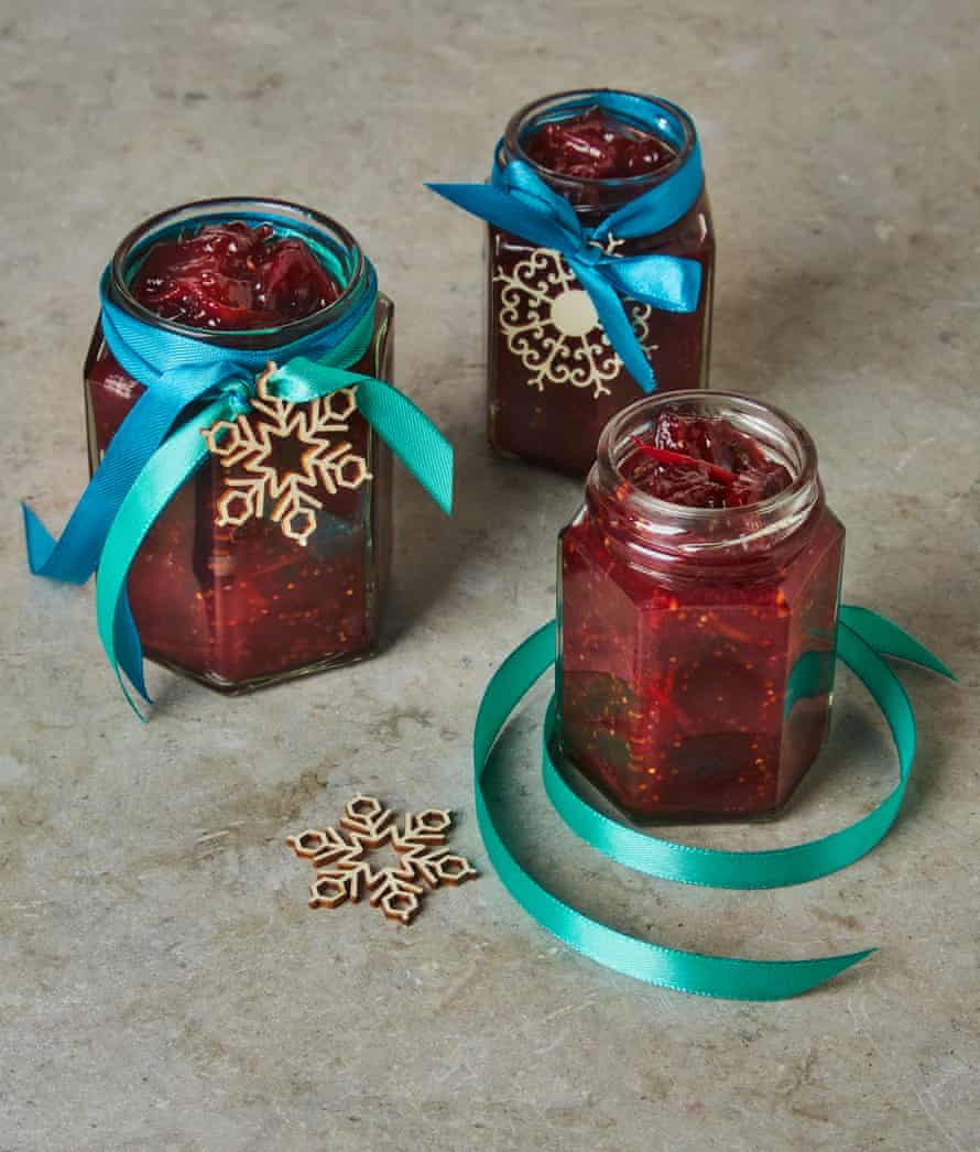 Fig jam in mulled wine from Yotam Ottolenghi.