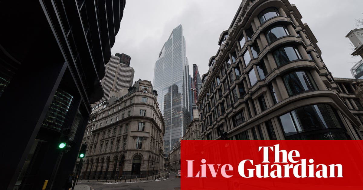 UK public finances worsen to highest February deficit on record – business live