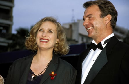 At the Cannes premiere of The Piano.