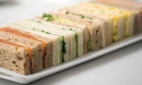 Claridge’s tea sandwiches by Martyn Nail and Meredith Erickson.