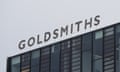 Goldsmiths University building.