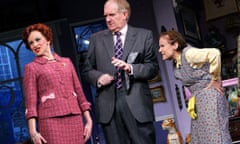 Sally Ann Triplett, Duncan Preston and Julie Walters in the theatrical version of Acorn Antiques.