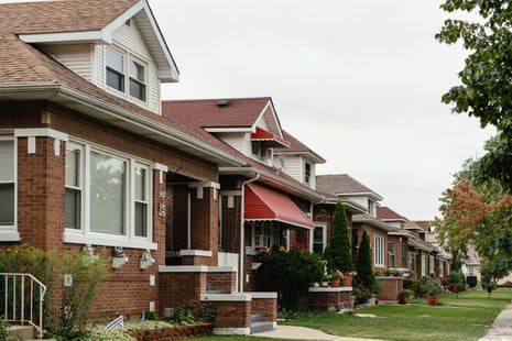 Row of homes in Chicago