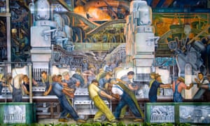 Diego Rivera Detroit Industry murals