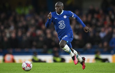 N'Golo Kanté beraksi untuk Chelsea musim lalu