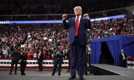 Trump To Be At Rally In Michigan When House Votes On Whether To Impeach Him Donald Trump The Guardian