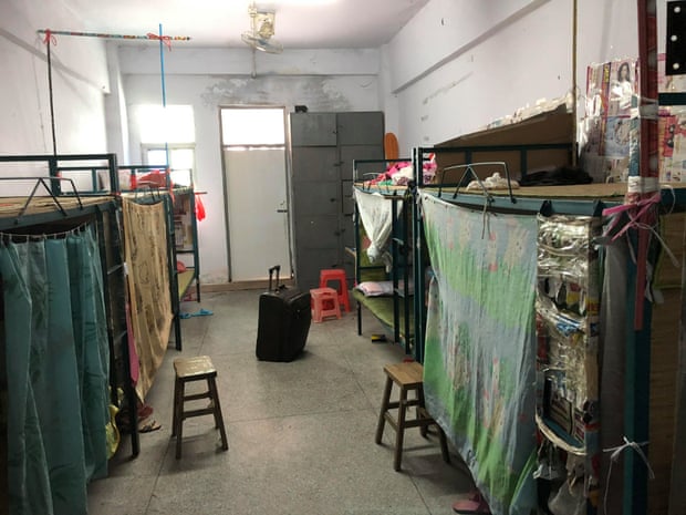 A dormitory for workers at Wah Tung Toys in Heyuan, Guangdong
