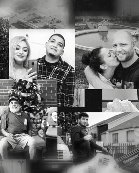 Black and white photo illustration taken from photos throughout document.