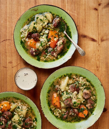 Yotam Ottolenghi’s Irish stew with giant couscous and preserved lemon