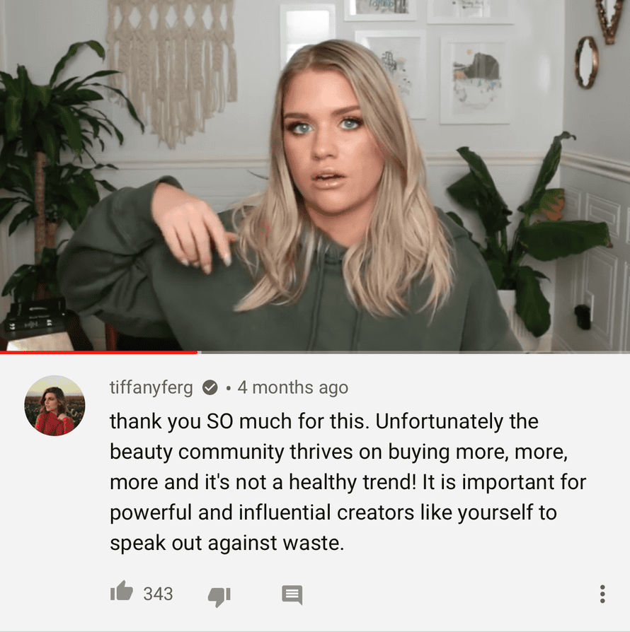 No more PR packages says beauty blogger Samantha Ravndahl